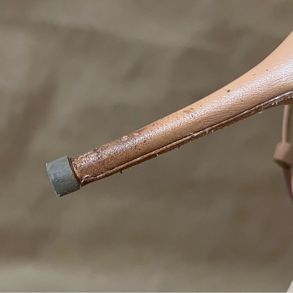 Reformation | Ivy Heels Strappy Sandals Leather Tan Naked Size 9 - Picture 13 of 16